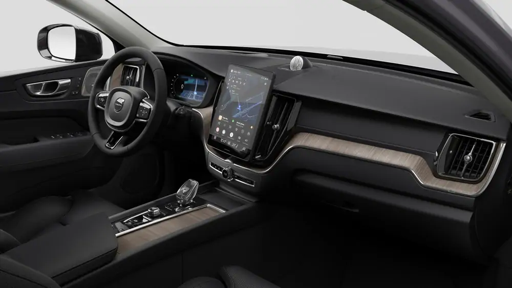 Nouveau Volvo XC60 SUV Ultimate Hybride rechargeable 4 roues motrices Aurora Silver 4