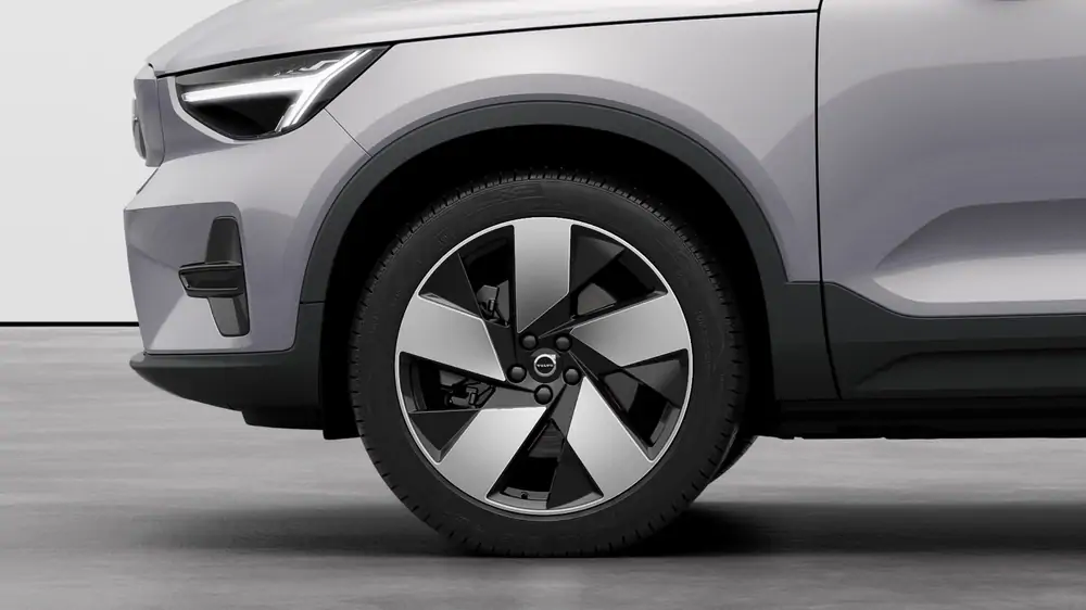 Nouveau Volvo C40 Crossover (SUV Coupé) Start Électrique 2 roues motrices (Propulsion) Silver Dawn 3