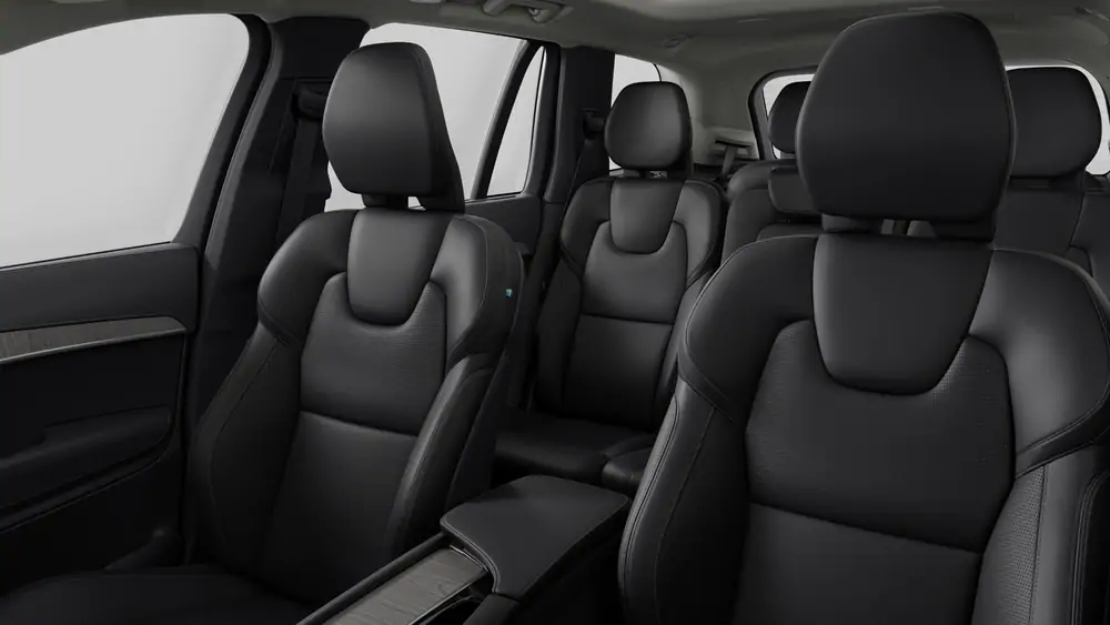 Nouveau Volvo XC90 SUV Ultimate Hybride rechargeable 4 roues motrices Onyx Black 5