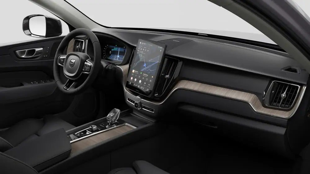 Nouveau Volvo XC60 SUV Plus Hybride rechargeable 4 roues motrices Aurora Silver 4