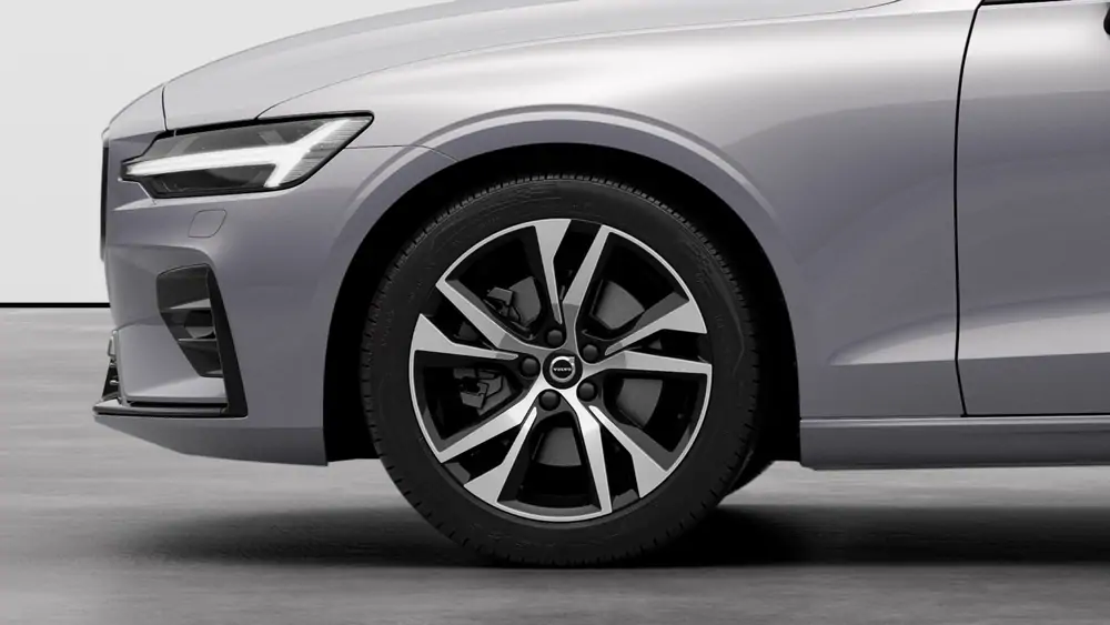 Nouveau Volvo V60 Break Plus Mild Hybrid 2 roues motrices (Traction) Silver Dawn 3