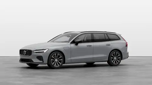 Nouveau Volvo V60 Break Plus Hybride rechargeable 4 roues motrices Vapour Grey