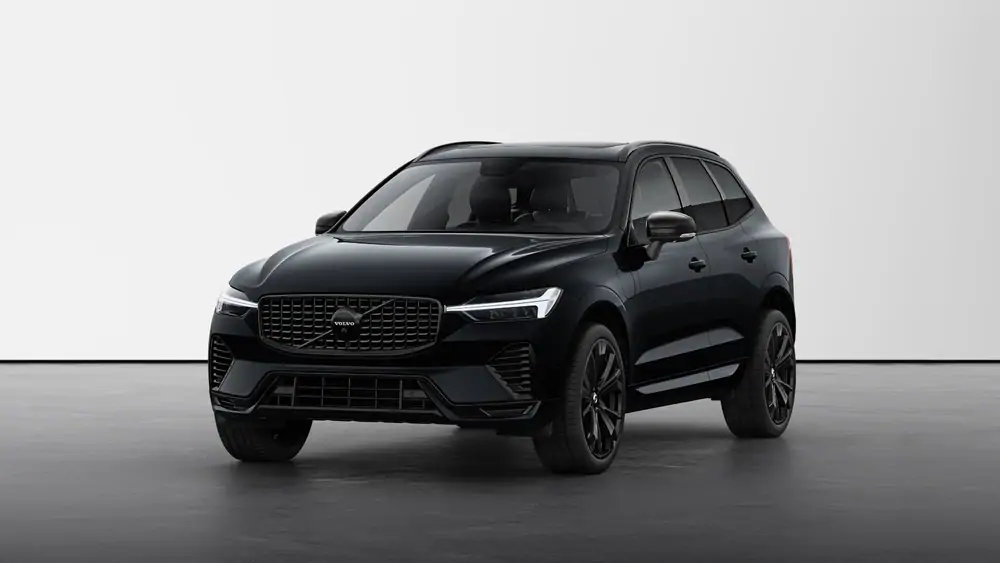 Nouveau Volvo XC60 SUV Ultimate Hybride rechargeable 4 roues motrices Onyx Black 1