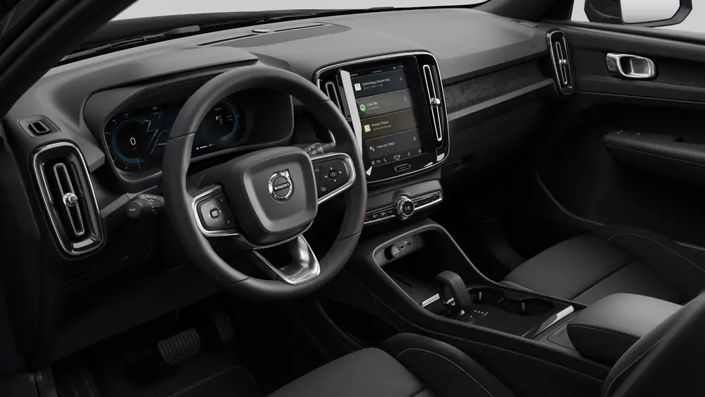 Nouveau Volvo XC40 SUV Essential Électrique 2 roues motrices (Propulsion) Onyx Black 4