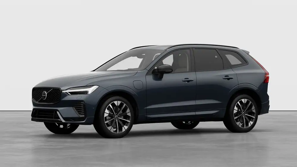 Nouveau Volvo XC60 SUV Ultimate Hybride rechargeable 4 roues motrices Denim Blue 1
