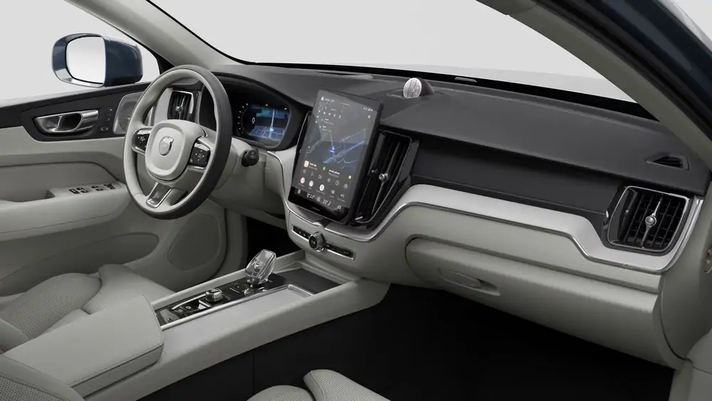 Nouveau Volvo XC60 SUV Ultimate Hybride rechargeable 4 roues motrices Denim Blue 4