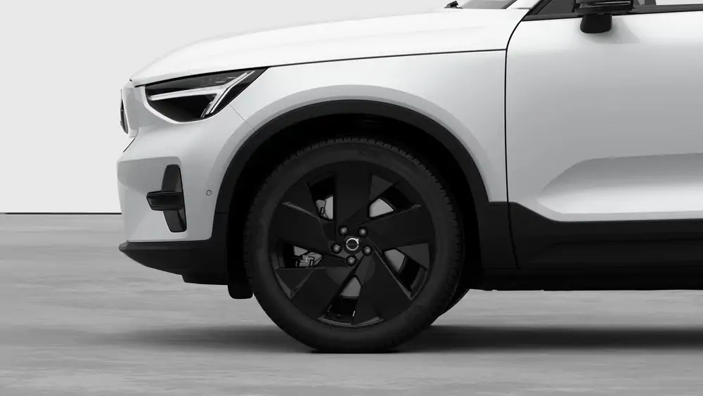Nouveau Volvo EC40 Crossover (SUV Coupé) Plus Électrique 2 roues motrices (Propulsion) Crystal White Pearl 3