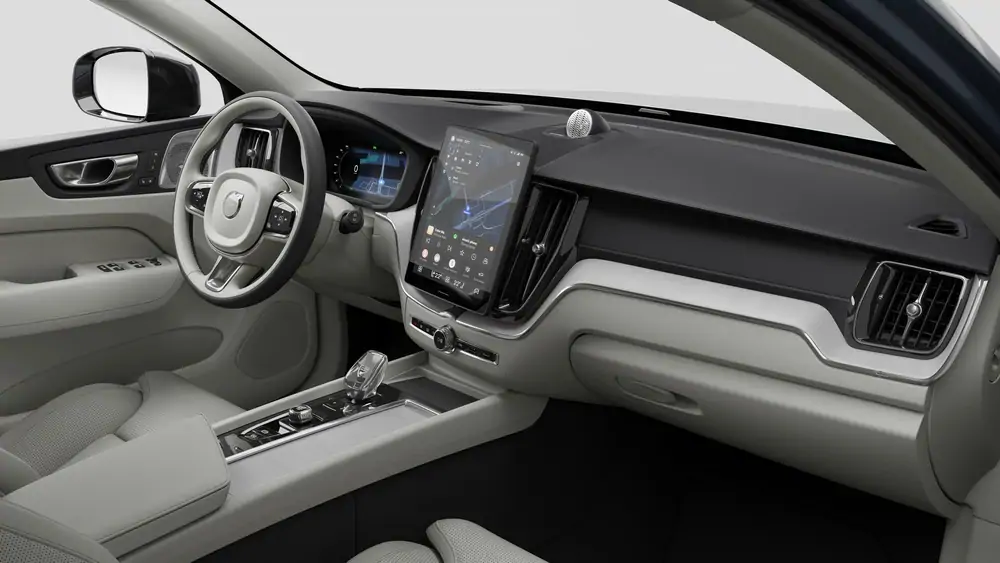 Nouveau Volvo XC60 SUV Ultimate Hybride rechargeable 4 roues motrices Denim Blue 4