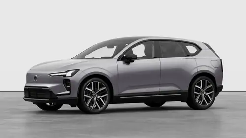 Nouveau volvo EX60 SUV Ultra Électrique 4 roues motrices Aurora Silver