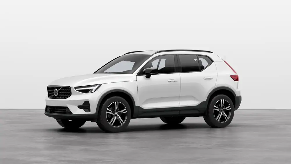 Nouveau Volvo XC40 SUV Plus Micro-hybride 2 roues motrices (Traction) Crystal White Pearl 1