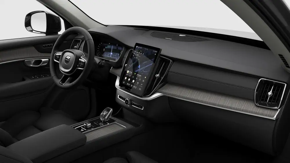 Nouveau Volvo XC90 SUV Ultimate Hybride rechargeable 4 roues motrices Platinum Grey 4