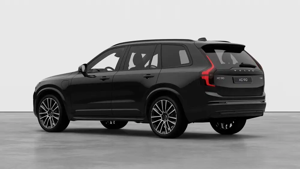 Nouveau Volvo XC90 SUV Ultimate Hybride rechargeable 4 roues motrices Onyx Black 2