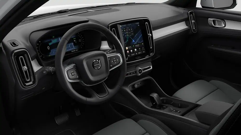 Nouveau Volvo XC40 SUV Start Micro-hybride 2 roues motrices (Traction) Crystal White Pearl 4
