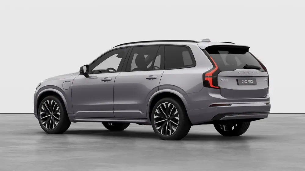 Nouveau Volvo XC90 SUV Ultimate Hybride rechargeable 4 roues motrices Aurora Silver 2