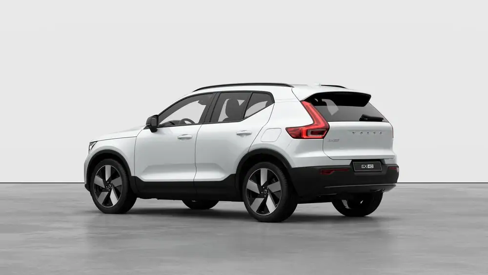 Nouveau Volvo EX40 SUV Plus Électrique 2 roues motrices (Propulsion) Crystal White Pearl 2