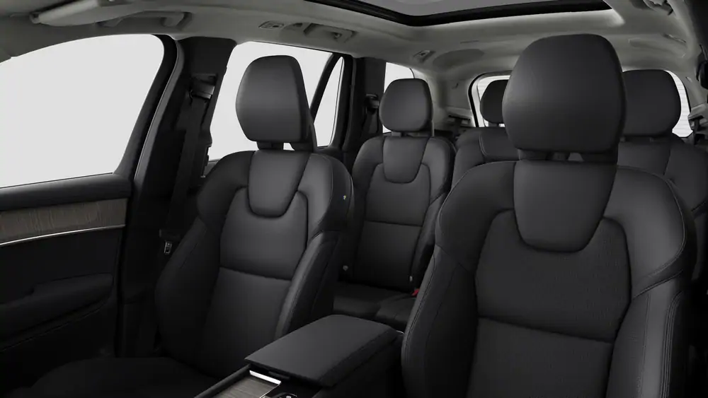 Nouveau Volvo XC90 SUV Ultimate Hybride rechargeable 4 roues motrices Onyx Black 5