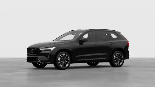 Nouveau Volvo XC60 SUV Plus Hybride rechargeable 4 roues motrices Onyx Black