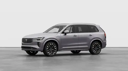 Nouveau Volvo XC90 SUV Ultimate Hybride rechargeable 4 roues motrices Aurora Silver