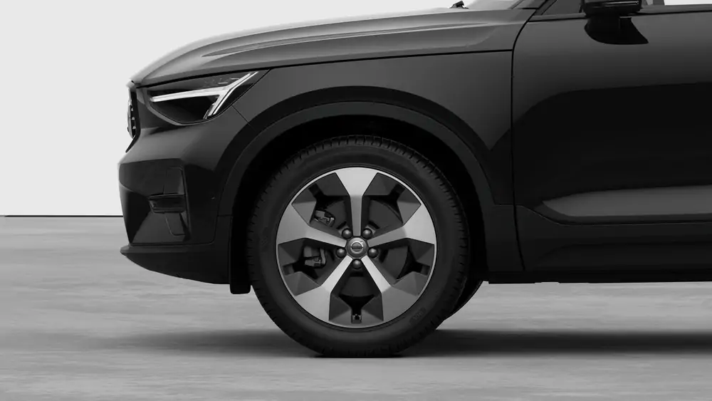 Nouveau Volvo XC40 SUV Plus Micro-hybride 2 roues motrices (Traction) Onyx Black 3