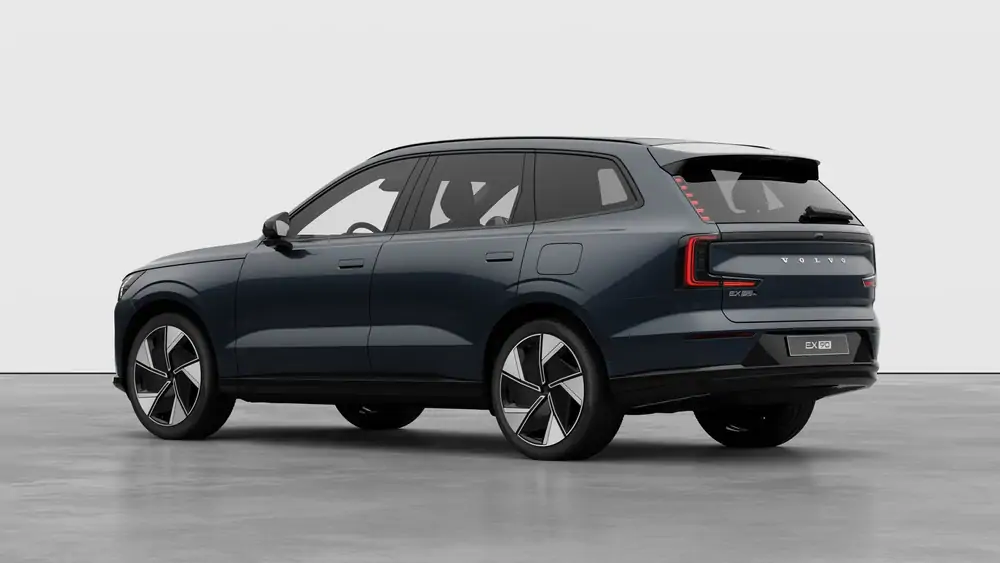 Nouveau Volvo EX90 SUV Ultra Électrique 4 roues motrices Denim Blue 2