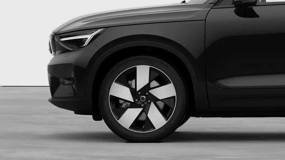 Nouveau Volvo EC40 Crossover (SUV Coupé) Ultra Électrique 2 roues motrices (Propulsion) Onyx Black 3