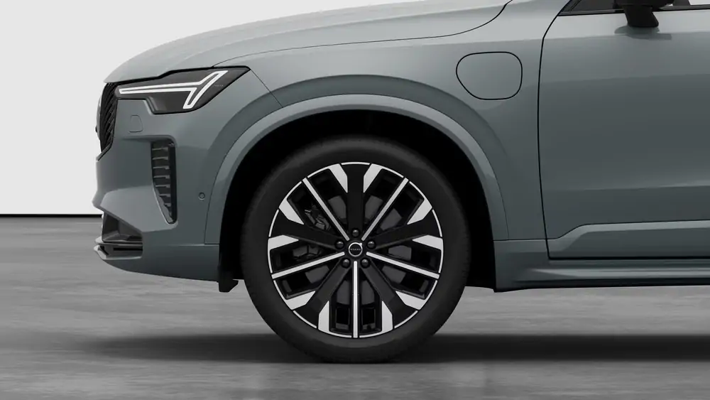 Nouveau Volvo XC90 SUV Ultimate Hybride rechargeable 4 roues motrices Vapour Grey 3