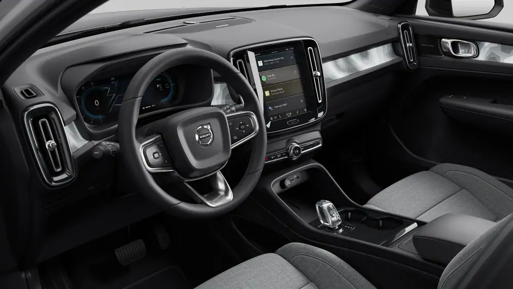 Nouveau Volvo EC40 Crossover (SUV Coupé) Ultra Électrique 2 roues motrices (Propulsion) Vapour Grey 4