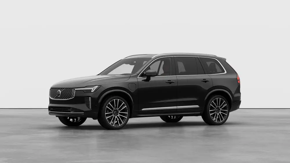 Nouveau Volvo XC90 SUV Ultimate Hybride rechargeable 4 roues motrices Onyx Black 1