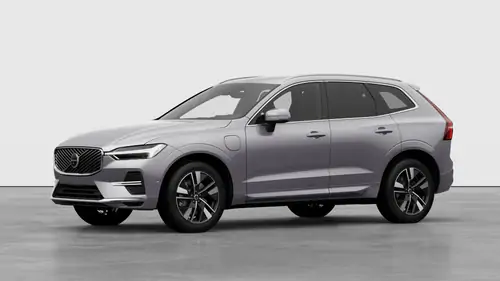Nouveau volvo XC60 SUV Plus Hybride rechargeable 4 roues motrices Aurora Silver