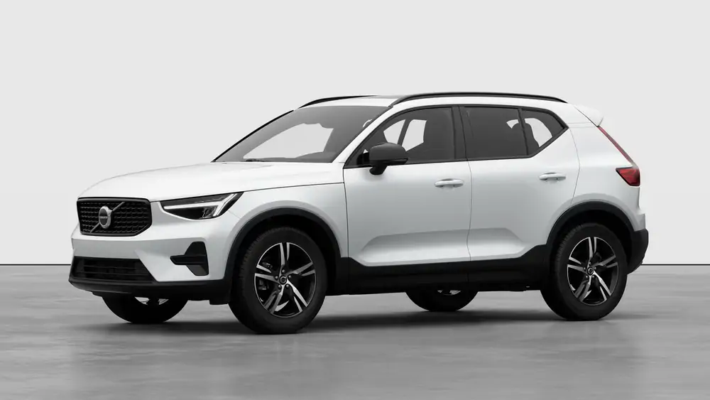 Nouveau Volvo XC40 SUV Plus Micro-hybride 2 roues motrices (Traction) Crystal White Pearl 1
