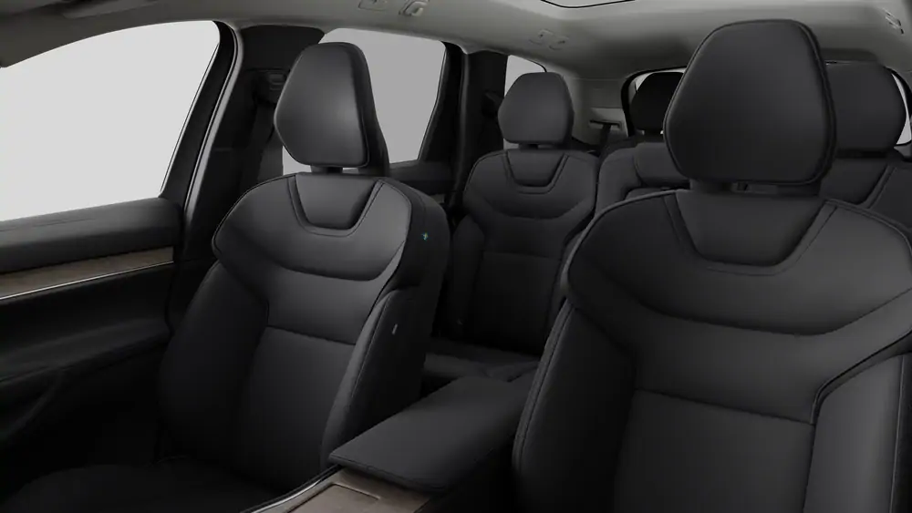 Nouveau Volvo EX90 SUV Ultra Électrique 4 roues motrices Silver Dawn 5