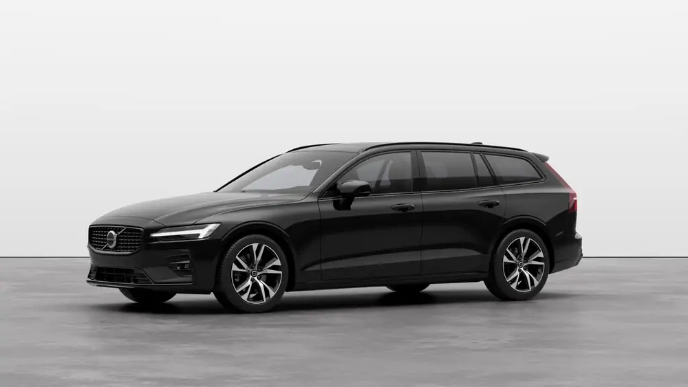 Nouveau Volvo V60 Break Ultimate Mild Hybrid 2 roues motrices (Traction) Onyx Black 1