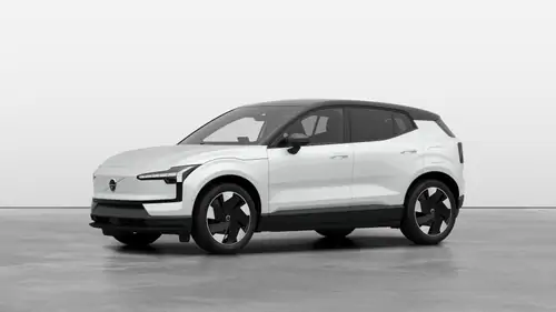 Nouveau Volvo EX30 SUV Ultra Électrique 2 roues motrices (Propulsion) Crystal White Pearl