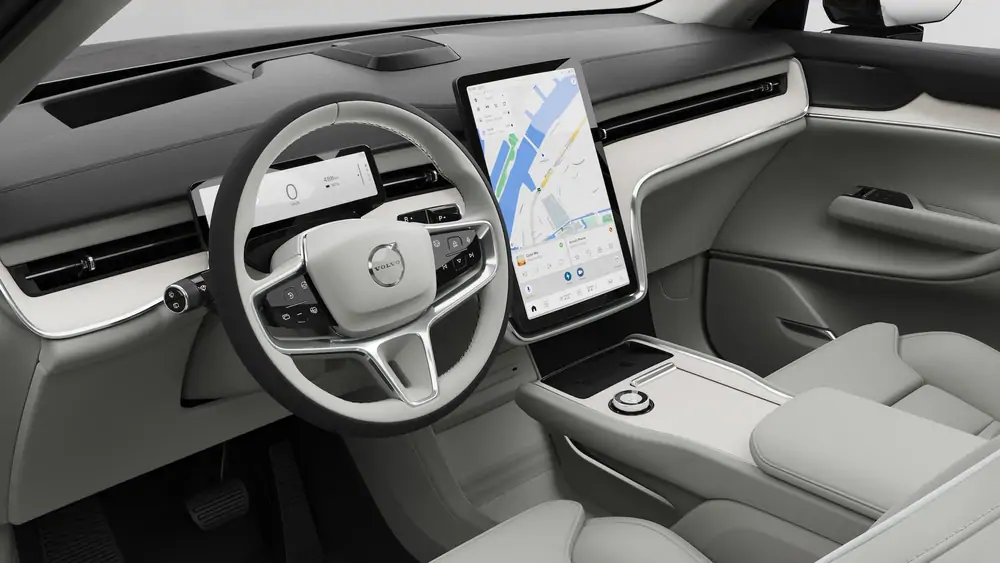 Nouveau Volvo EX90 SUV Ultra Électrique Platinum Grey 4