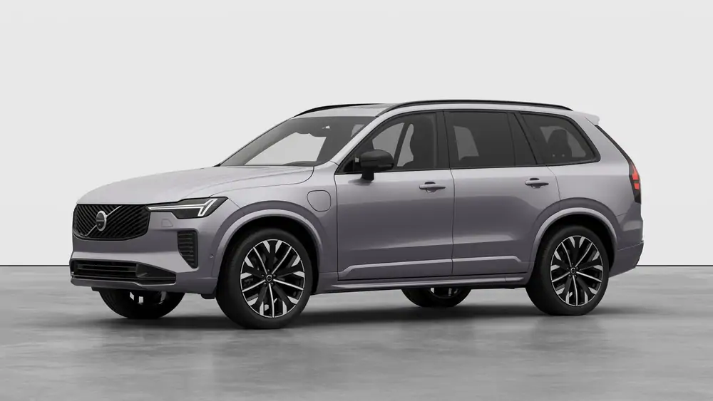 Nouveau Volvo XC90 SUV Ultimate Hybride rechargeable 4 roues motrices Aurora Silver 1