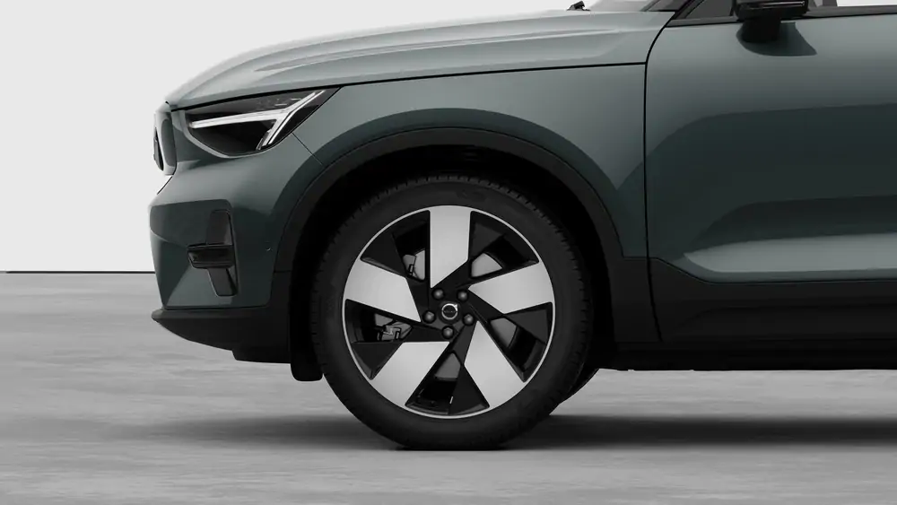 Nouveau Volvo EC40 Crossover (SUV Coupé) Ultra Électrique 2 roues motrices (Propulsion) Forest Lake 3