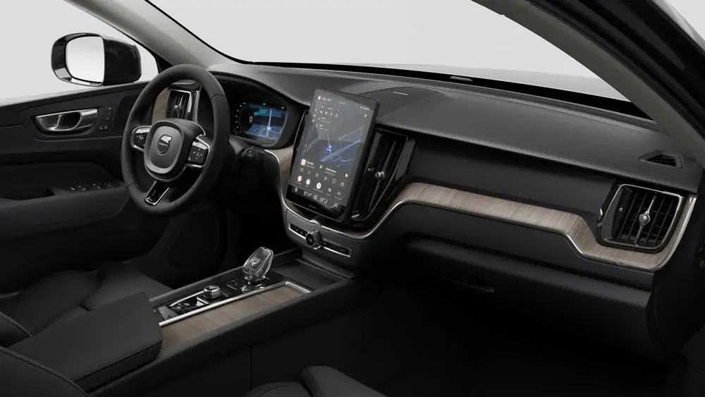 Nouveau Volvo XC60 SUV Plus Hybride rechargeable 4 roues motrices Onyx Black 4