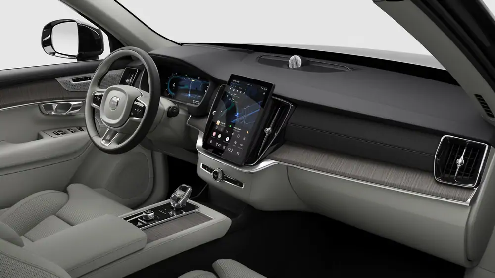 Nouveau Volvo XC90 SUV Ultimate Hybride rechargeable 4 roues motrices Onyx Black 4