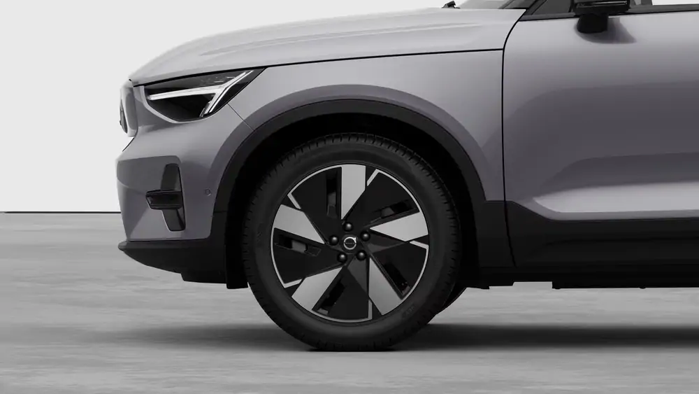 Nouveau Volvo EX40 SUV Ultra Électrique 2 roues motrices (Propulsion) Aurora Silver 3