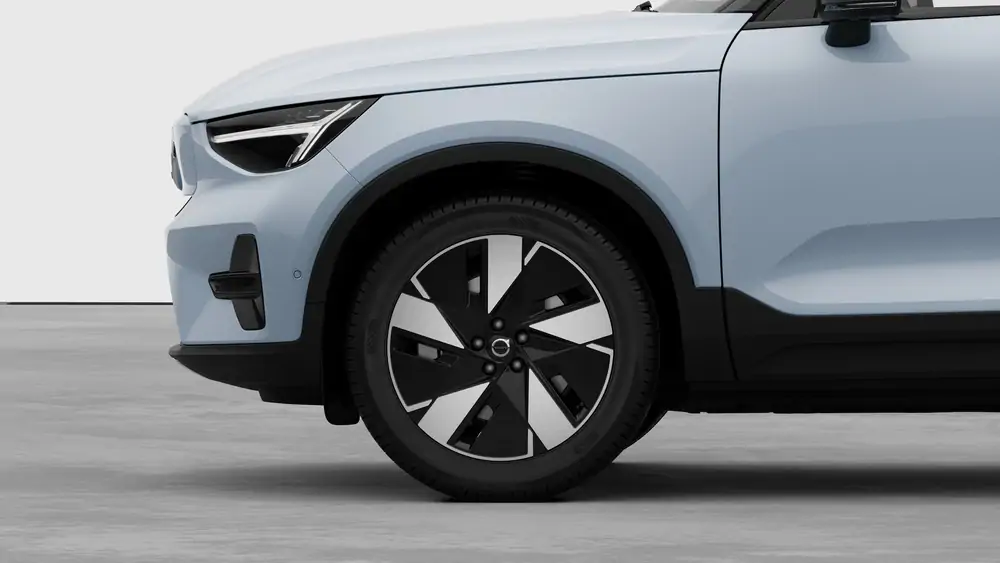 Nouveau Volvo EC40 Crossover (SUV Coupé) Plus Électrique 2 roues motrices (Propulsion) Cloud Blue 3