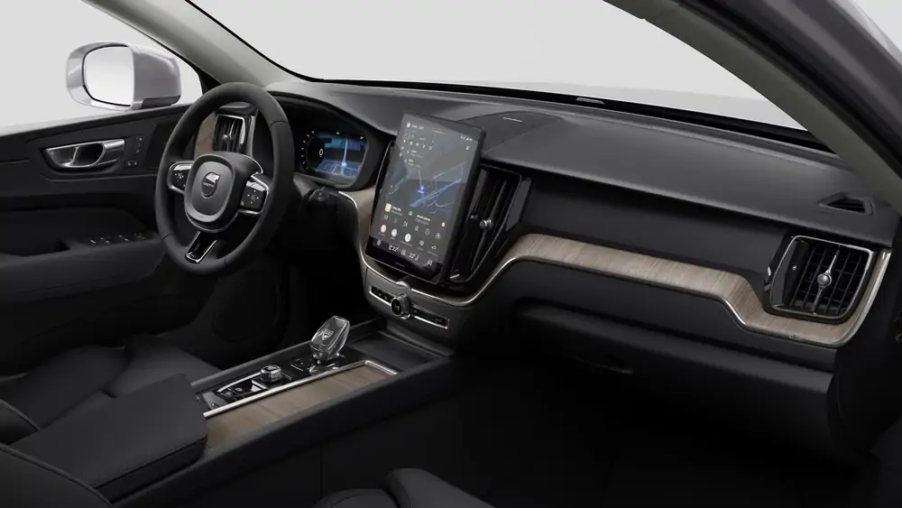 Nouveau Volvo XC60 SUV Plus Hybride rechargeable 4 roues motrices Aurora Silver 4