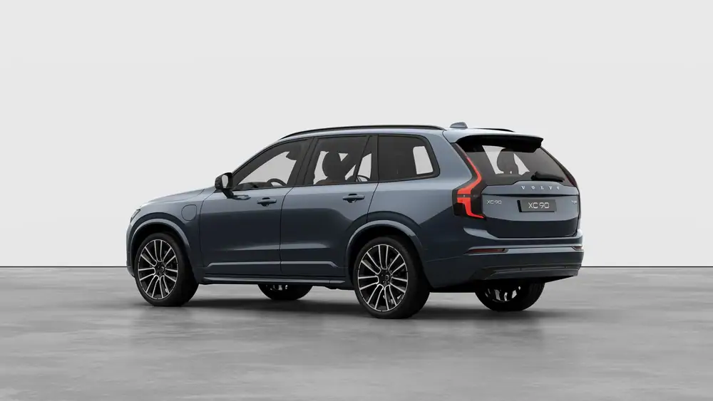Nouveau Volvo XC90 SUV Ultimate Hybride rechargeable 4 roues motrices Denim Blue 2
