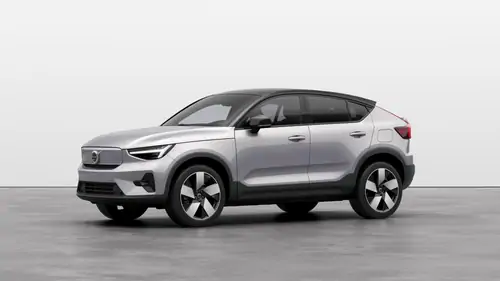Nouveau Volvo EC40 Crossover (SUV Coupé) Ultra Électrique 2 roues motrices (Propulsion) Silver Dawn