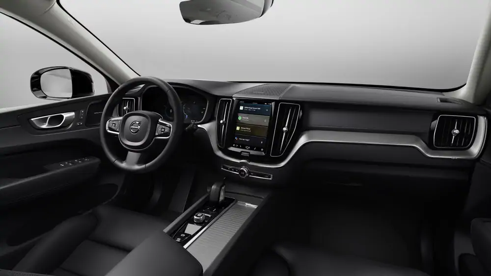Nouveau Volvo XC60 SUV Ultimate Hybride rechargeable 4 roues motrices Silver Dawn 4