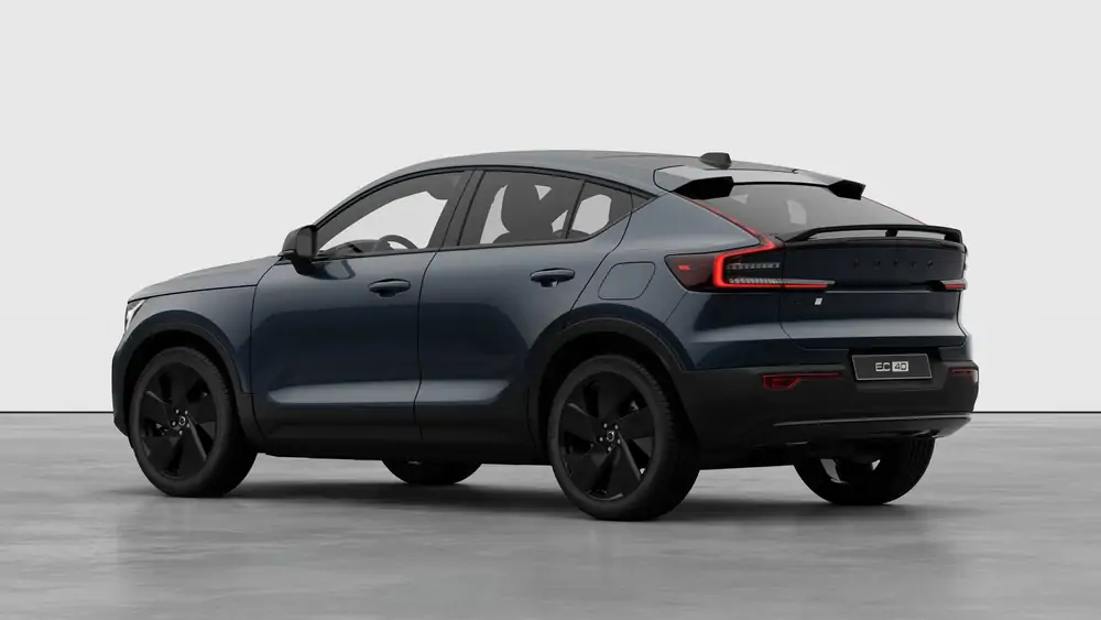 Nouveau Volvo EC40 Crossover (SUV Coupé) Plus Électrique 2 roues motrices (Propulsion) Denim Blue 2