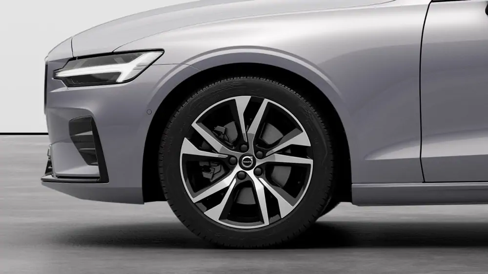 Nouveau Volvo V60 Break Plus Mild Hybrid 2 roues motrices (Traction) Silver Dawn 3