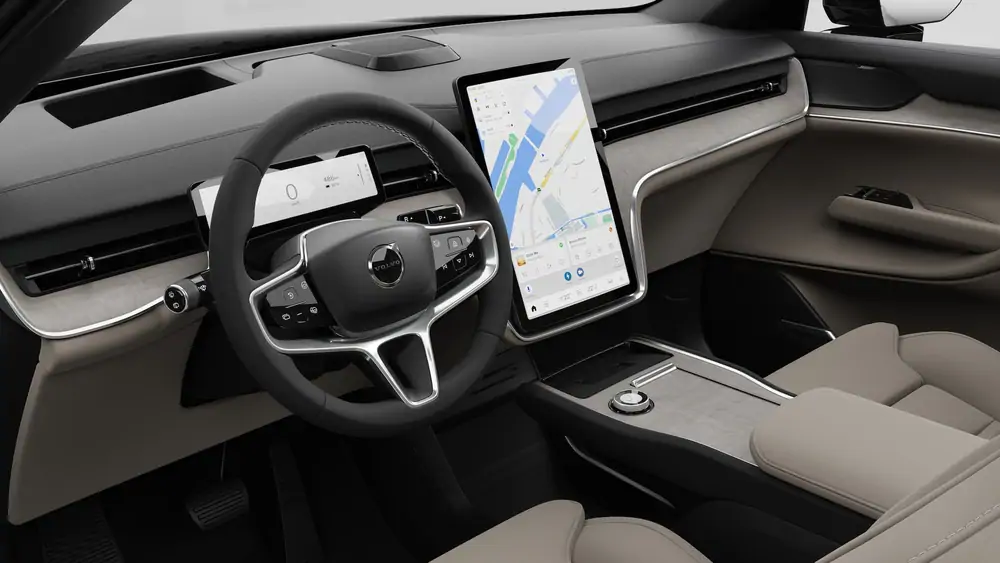 Nouveau Volvo EX90 SUV Ultra Électrique Onyx Black 4