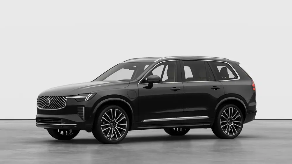 Nouveau Volvo XC90 SUV Ultimate Hybride rechargeable 4 roues motrices Onyx Black 1