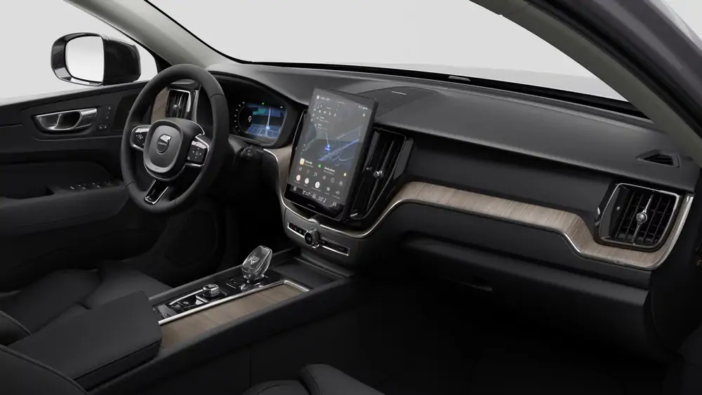 Nouveau Volvo XC60 SUV Plus Hybride rechargeable 4 roues motrices Aurora Silver 4