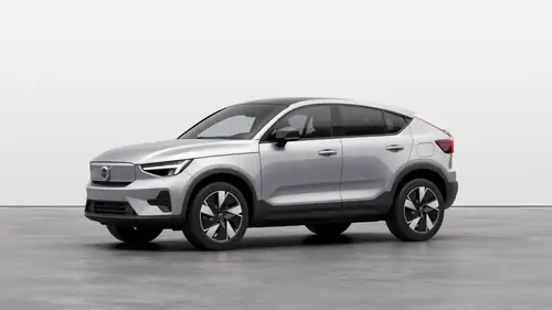 Nouveau Volvo C40 Crossover (SUV Coupé) Plus Électrique 2 roues motrices (Propulsion) Silver Dawn